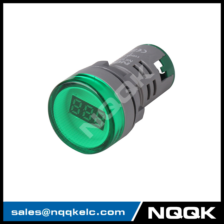 mini type 22 mm digital display led voltage indicator indicator